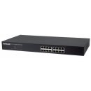 16-Port Fast Ethernet PoE+ Switch