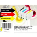 T1281-1284 Multipack mit 4 Patronen - IRP318MP - CISS / Easyrefill / Leerpatronen