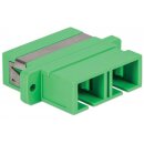 SC/APC Singlemode Duplex-Adapter
