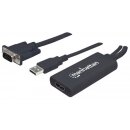 VGA und USB auf HDMI-Konverter