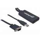 VGA und USB auf HDMI-Konverter