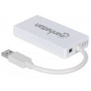 3-Port USB 3.0 Hub mit Gigabit Ethernet Adapter