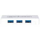 3-Port USB 3.0 Hub mit Gigabit Ethernet Adapter