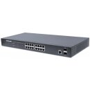 16-Port Gigabit Ethernet PoE+ Web-Managed Switch mit 2...