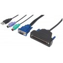 1-Port VGA-Kabel für KVM-Konsole