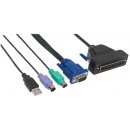 1-Port VGA-Kabel für KVM-Konsole