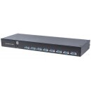 Modularer 8-Port KVM-Switch mit VGA-Schnittstelle