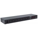 19" 8-fach IP-Steckdosenleiste / Smart PDU mit C13-Kaltgerätesteckdosen