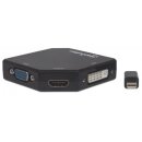 3-in-1 4K Mini-DisplayPort-Adapter