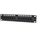 10" 12-Port Cat6 Patchpanel