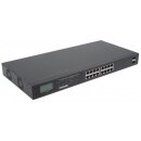 16-Port Gigabit Ethernet PoE+ Switch mit 2 SFP-Ports und...