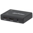 4K kompakter 4-Port HDMI-Splitter