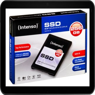INTENSO 2.5 SSD FESTPLATTE INTERN 256GB 3812440 SATA III Top
