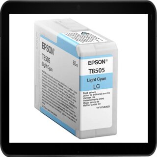 C13T850500 Epson Druckerpatronen Light-Cyan mit 80ml Inhalt