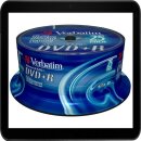 VERBATIM DVD+R 4.7GB 16X (25) SP 43500 SPINDEL MATT SILBER