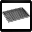 AMT GN 2/3 BBQ-Rost, 37 x 33 cm, 2 cm tief