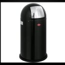 Pushboy Mülleimer 50,0 l schwarz