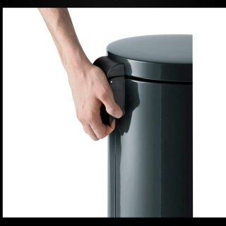 DURABLE Treteimer edelstahl 12.0 l