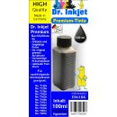 ER61BK - schwarz - Dr.Inkjet Pigmentierte Premium Nachfülltinte in 100ml - 250ml - 500ml - 1000ml Abfüllungen für Ihren Epson Drucker