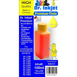 ER61Y - yellow - Dr.Inkjet Pigmentierte Premium...