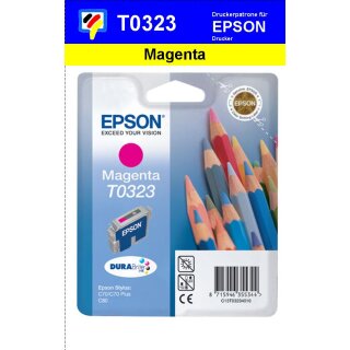 T032340 -magenta- Epson Original Druckerpatrone mit 16ml Inhalt -C13T03234010-