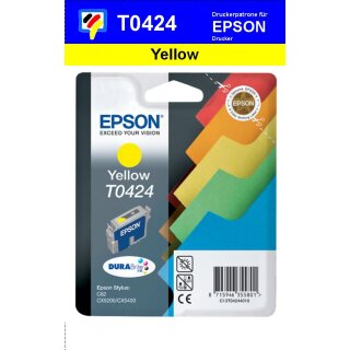 T042440 -yellow- Epson Original Druckerpatrone mit 16ml Inhalt -C13T04244010-