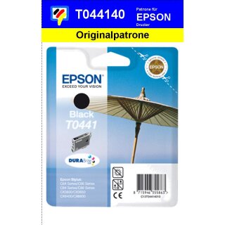 T044140 -schwarz- Epson Original Druckerpatrone mit 13ml Inhalt -C13T04414010-