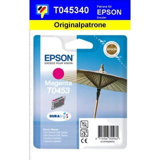 T045340 -magenta- Epson Original Druckerpatrone mit 8ml Inhalt -C13T04534010-