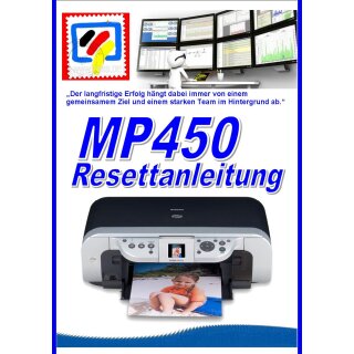 AN0109 - Resettanleitung für Canon Drucker MP450