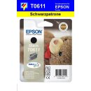 T061140-schwarz-EPSON Original Drucktinte mit 8ml Inhalt...