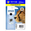 T071140-schwarz-EPSON Original Drucktinte mit 7,4ml...