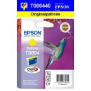 T080440-gelb-EPSON Original Drucktinte mit 7,4ml Inhalt...