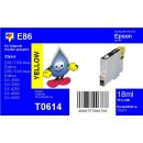E86 - TiDis Druckerpatrone Yellow ersetzt die T061440 mit...