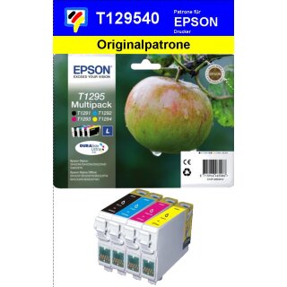 T12954010-MULTIPACK-EPSON Original Drucktinten zum Superangebot