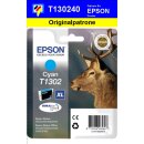 T13024010-cyan-EPSON Original Drucktinte mit 10,1ml...