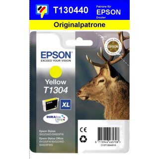 T13044010-gelb-EPSON Original Drucktinte mit 10,1ml Inhalt zum Superangebot