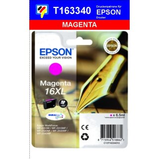 T16334010-magenta-EPSON Original Drucktinte mit 6,5ml Inhalt zum Superangebot