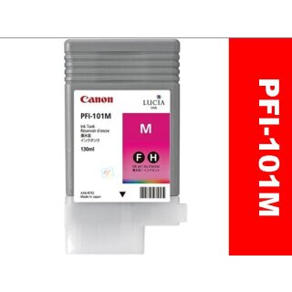 PFI101M - magenta - Canon Original Druckerpatrone mit 130ml Inhalt - 0885B001 -