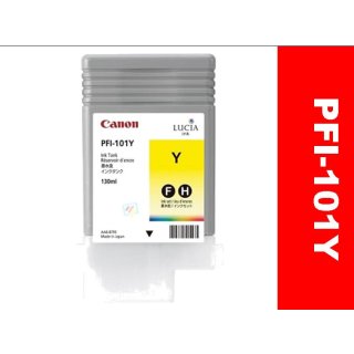 PFI101Y - yellow - Canon Original Druckerpatrone mit 130ml Inhalt - 0886B001 -