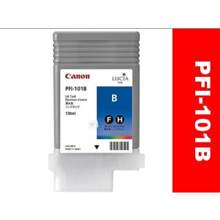 PFI101B - blue - Canon Original Druckerpatrone mit 130ml Inhalt - 0891B001 -