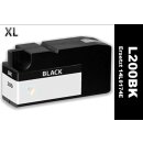 L200BK  - TiDis Ersatzpatrone - black- ersetzt 14N0174E...