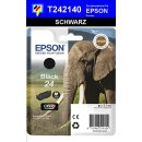 T24214010 - schwarz - EPSON Original Drucktinte mit 5,1ml...