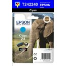 T24224010 - cyan - EPSON Original Drucktinte mit 4,6ml...