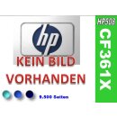 HP508 - CF361X - Cyan - Original HP Druckkassette mit...