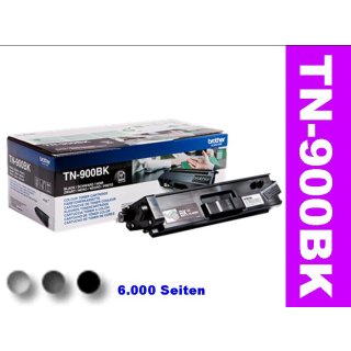 TN-900BK - Black - Original Brother Toner mit 6.000 Seiten Druckleistung laut Hersteller
