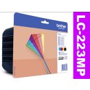 LC223 Multipack Brother Druckerpatronen 4x550 pages cmyk
