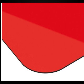 TKG Pure Mülleimer 60,0 l weiß, rot