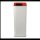 TKG Pure Mülleimer 60,0 l weiß, rot