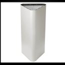 TKG Pure Mülleimer 60,0 l weiß, grün dreieckig