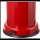 WESCO Big Baseboy Mülleimer 30,0 l rot